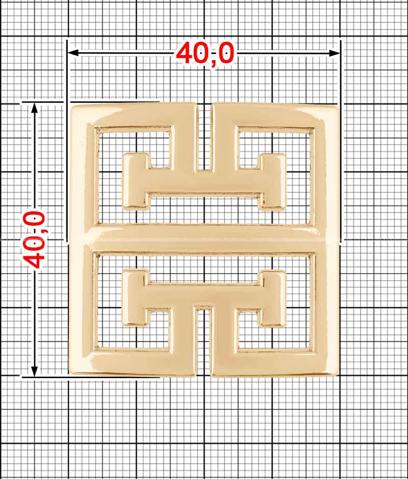 Декор квадратный K.FMA-3961 (26268)
