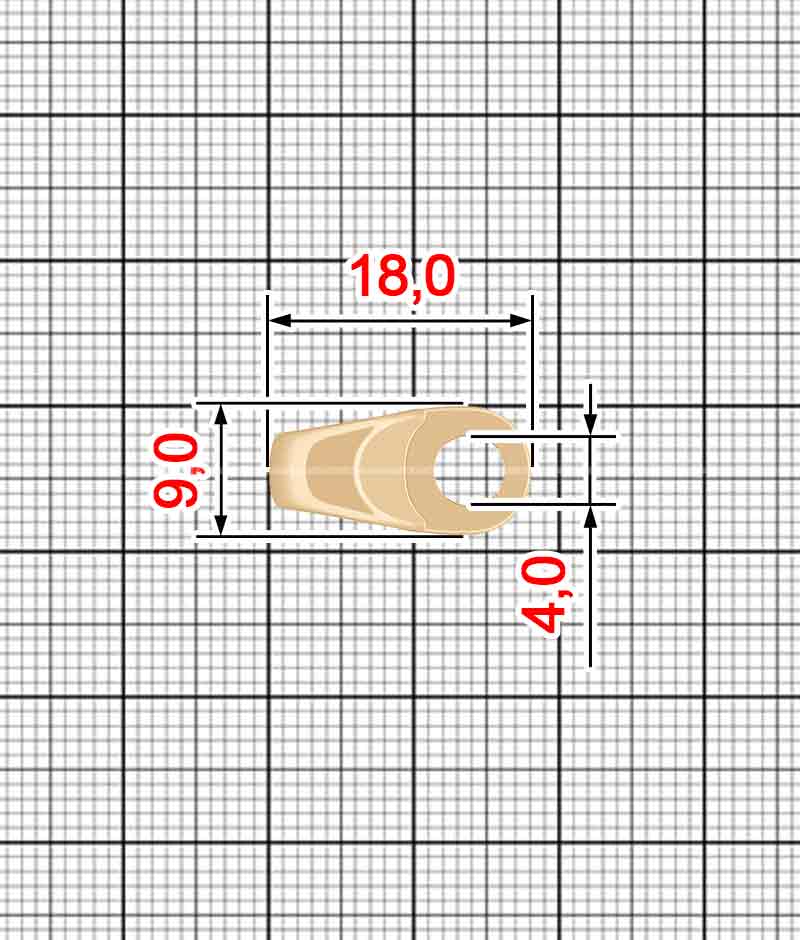 Петля для взуття A.GM-0065