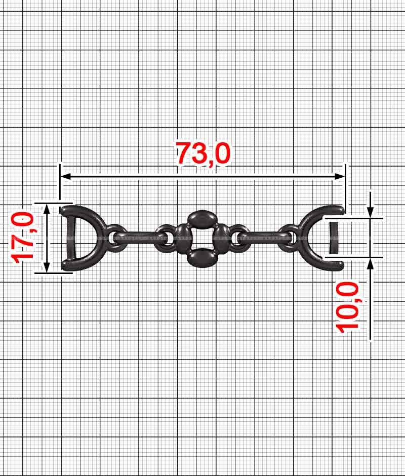 Frame buckle A.FM-2284