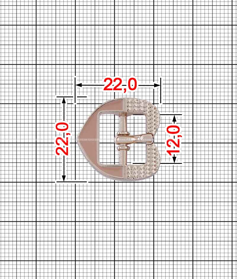 Пряжка Рабочая K.FM-0070 (22094)