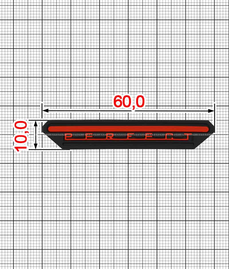 Фурнитура из мягкого пластика A.FV-754-Perfect
