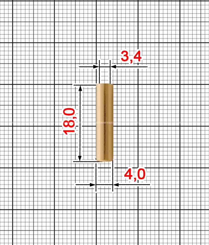 Наконечник K.FB-3904-18 (W0356)