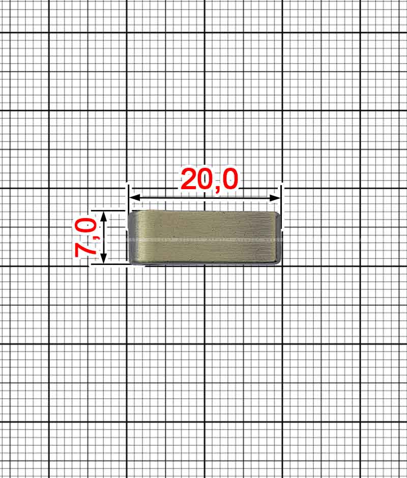 Петля взуттєва A.GM-0010