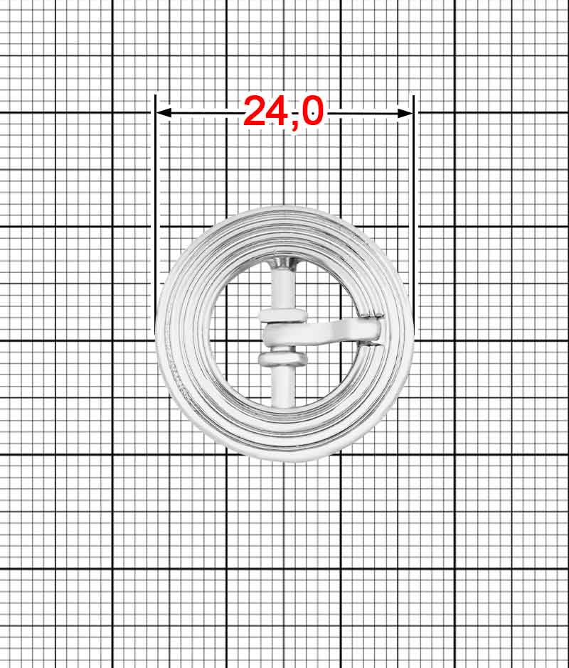  Пряжка круглої форми A.FM-0122