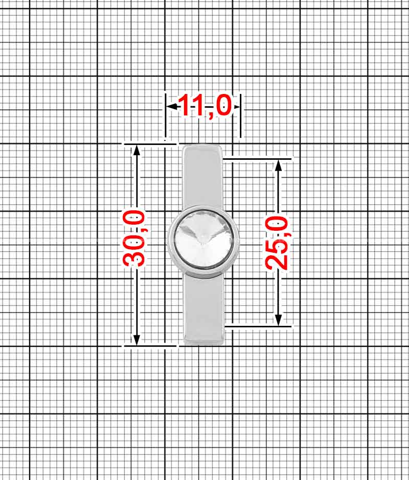 Декор Середній K.FMA-3696-25 (21036)