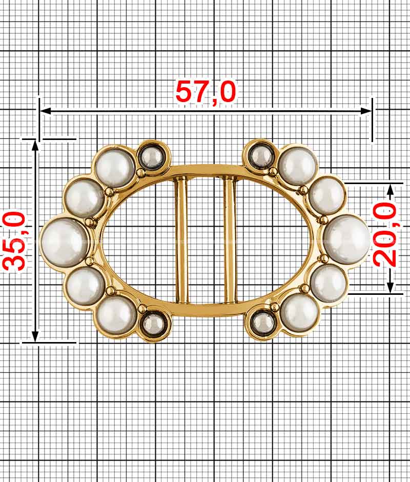 Frame buckle K.FM-2564