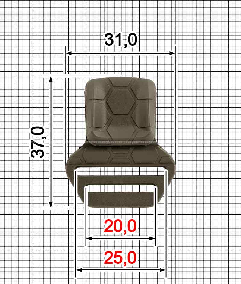Гачок фіксатор для Molly A.FP-2401