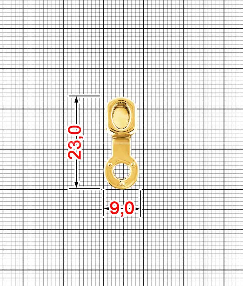 Петля взуттєва A.GM-0041