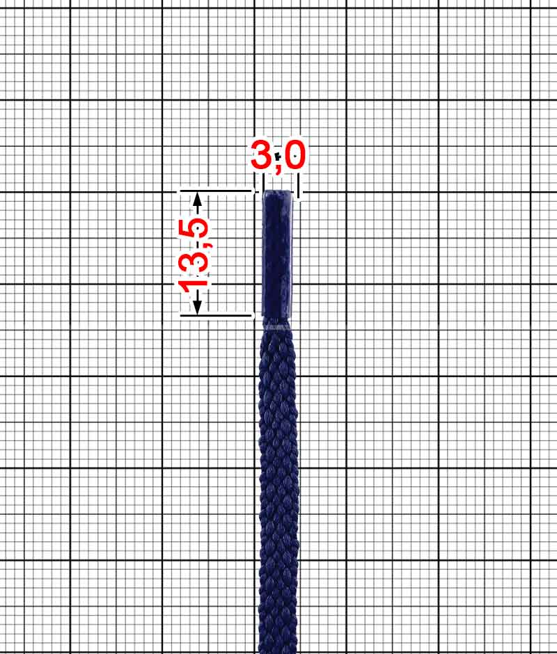 Шнурок плоский (ЕП) T.4-4,5 мм
