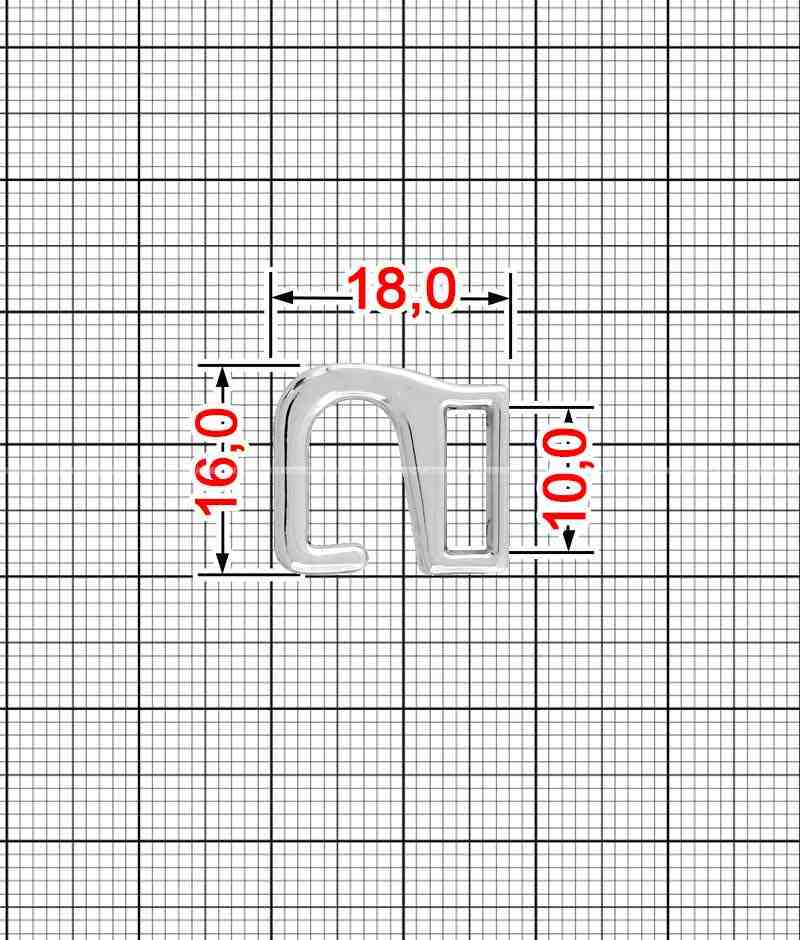 Гачок для пряжки K.GM-52141-10 (52141)