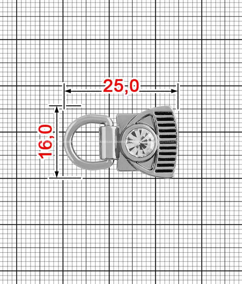 Петля обувная K.GM-0019 (21495)