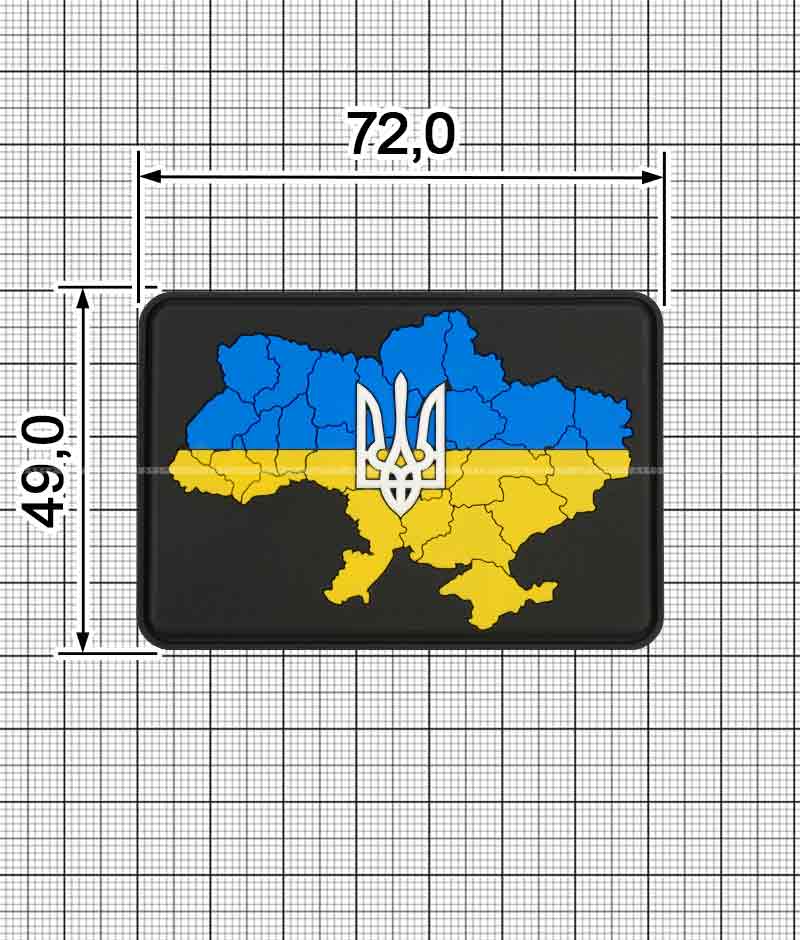 Декор карта Украины A.FV-1232