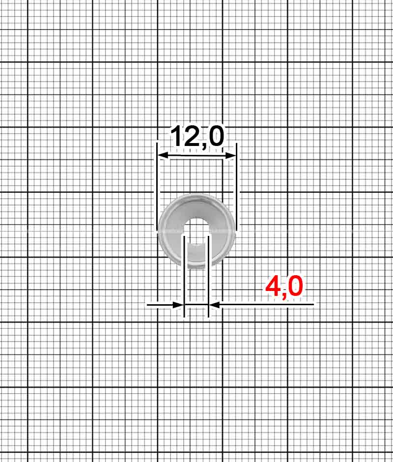 Washer ring for button T.BZ-2161-4,2