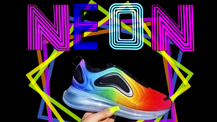 Неон на взуття