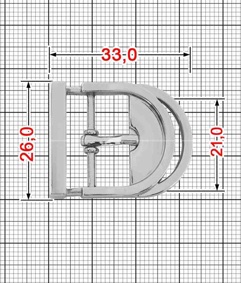 Пряжка зі шлевкою A.FM-092