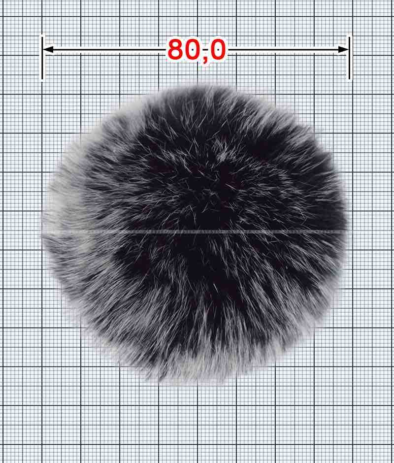 Fur decor K.BK-3002