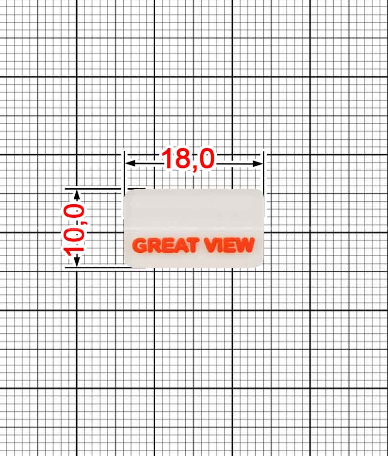 Эластичная фурнитура ПВХ A.FV-745-Great View
