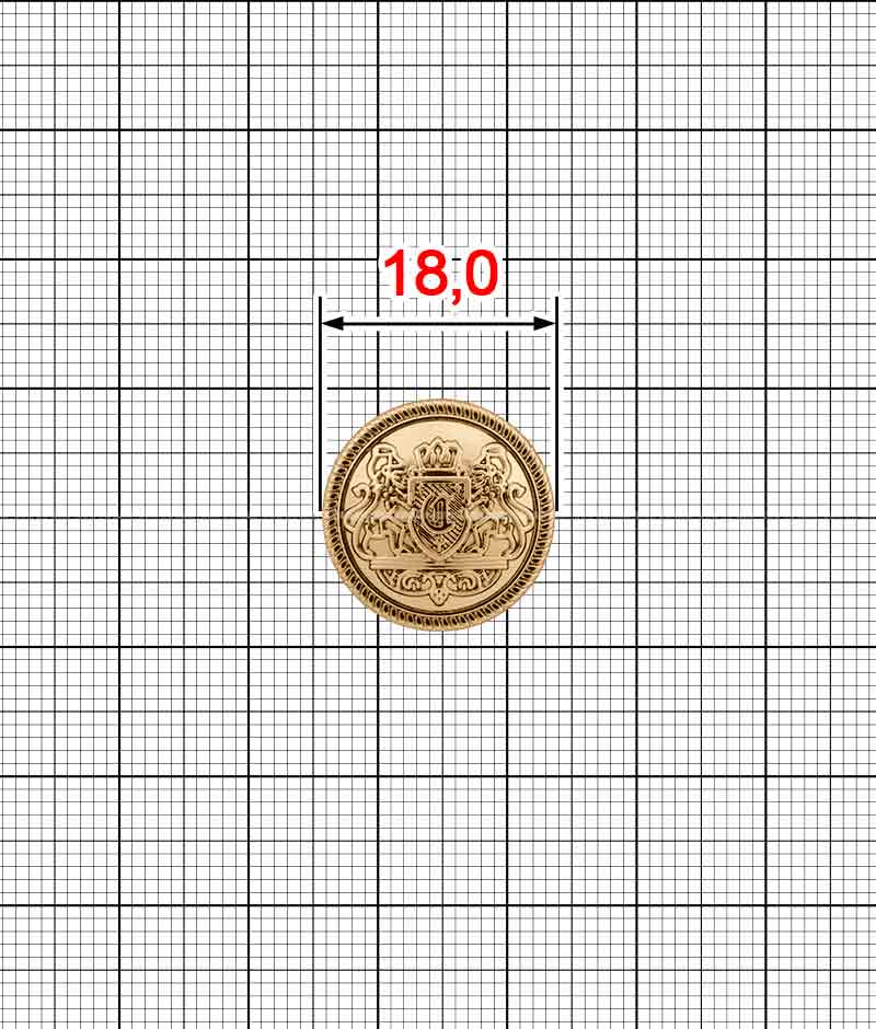 Пуговица K.FM-4314-18