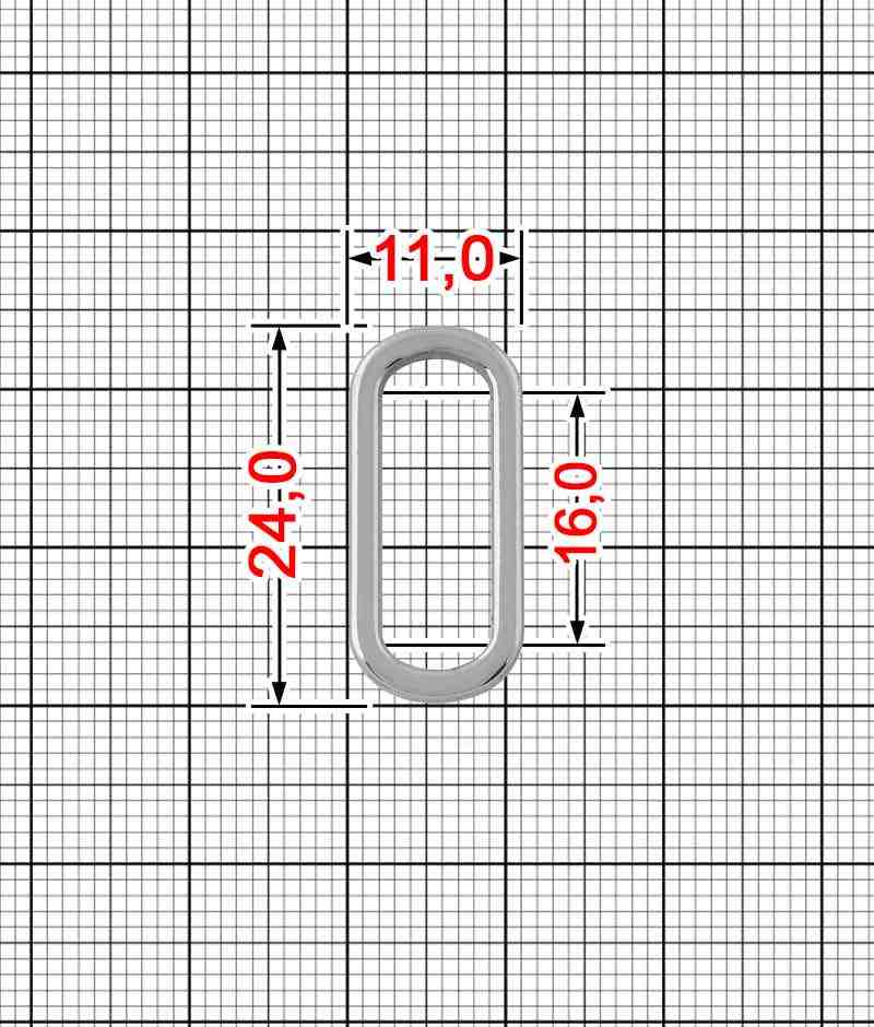 Frame buckle A.FM-18