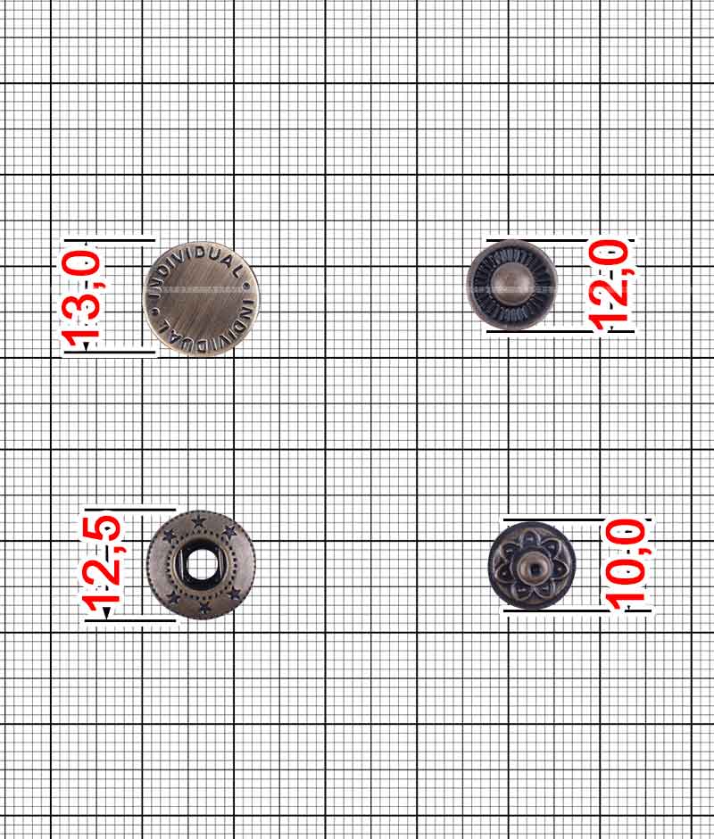 Snap buttons set K.КМ-600