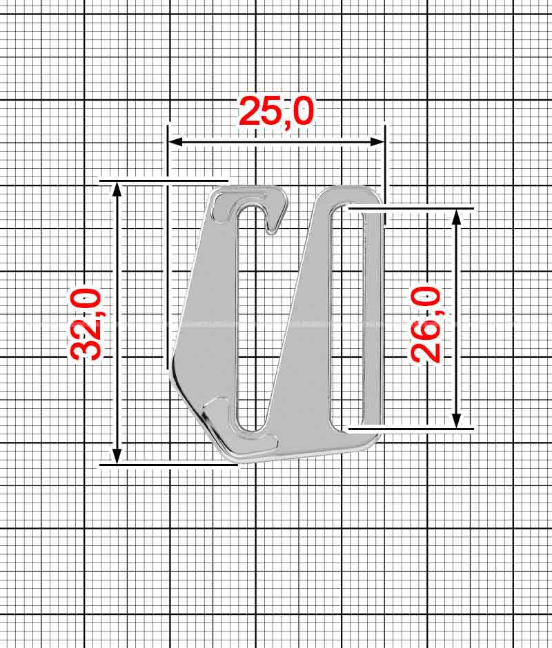 Frame buckle K.GM-0078