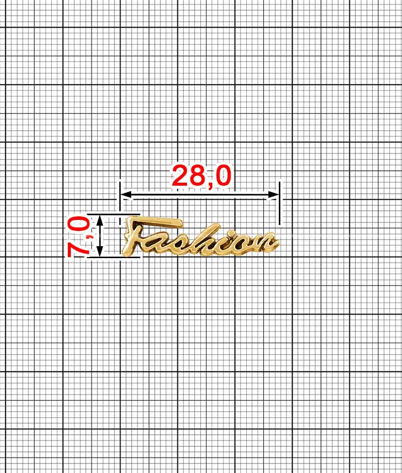 Брендированные слова K.FMA-56182B-Fashion (56182B)