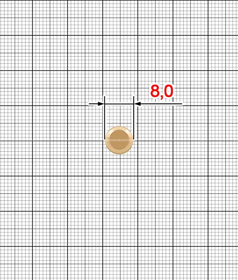 Ґудзик K.FM-4305-8