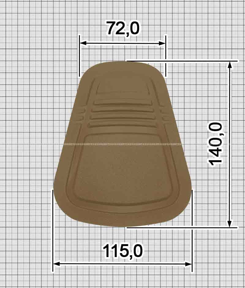 Knee pad Tactic Defense A.FP-333-AC TPE