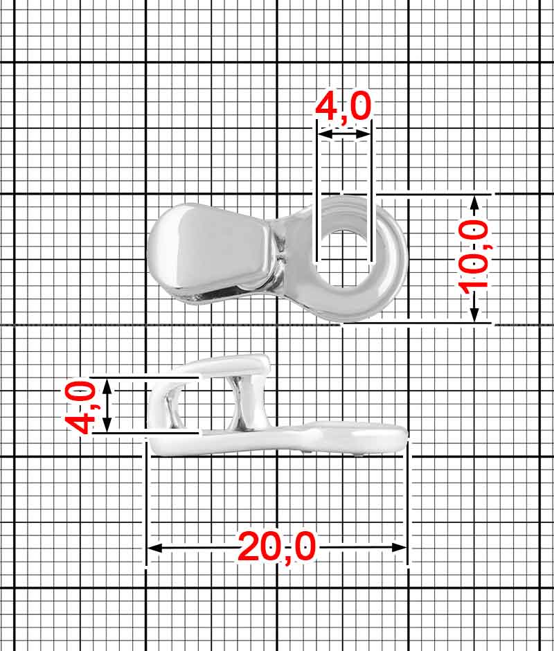 Петля взуттєва A.GM-0057