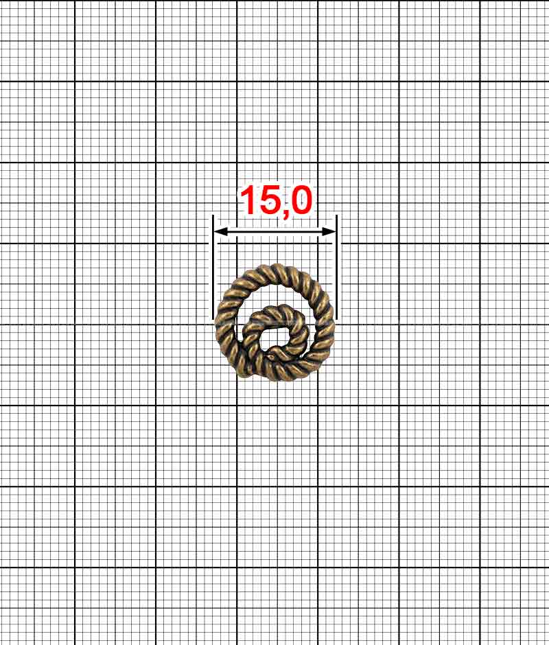Пуговица K.FM-4313-15