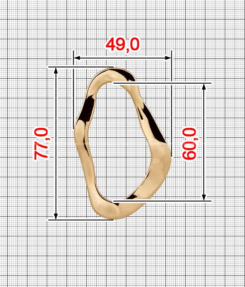 Перетяжка декор K.FM-2335-50*20