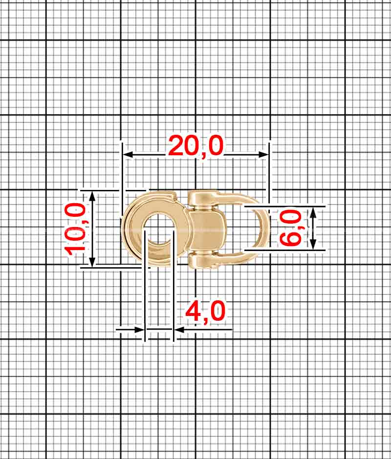 Петля для обуви A.GM-0068