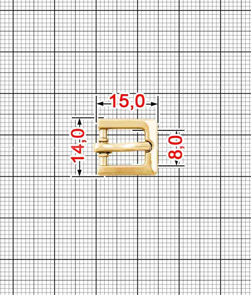 Пряжка Рабочая K.FM-010 (57318)