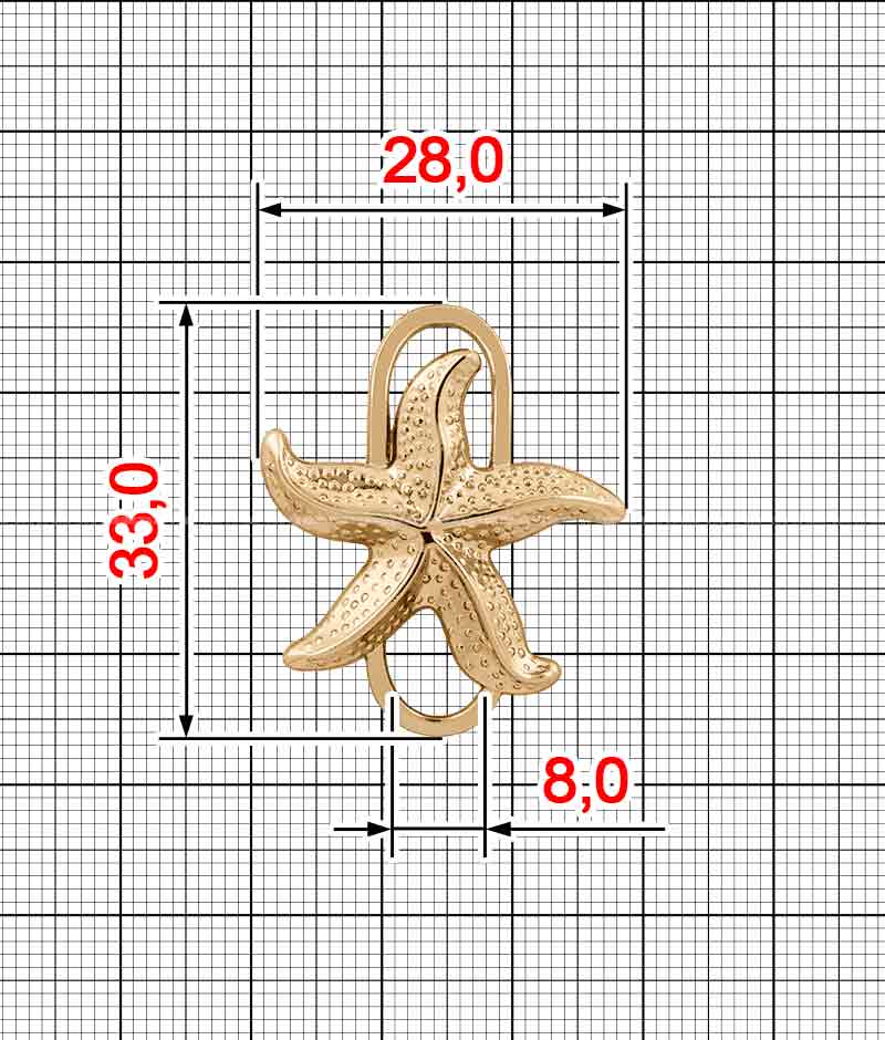 Декор перетяжка K.FM-2390-10