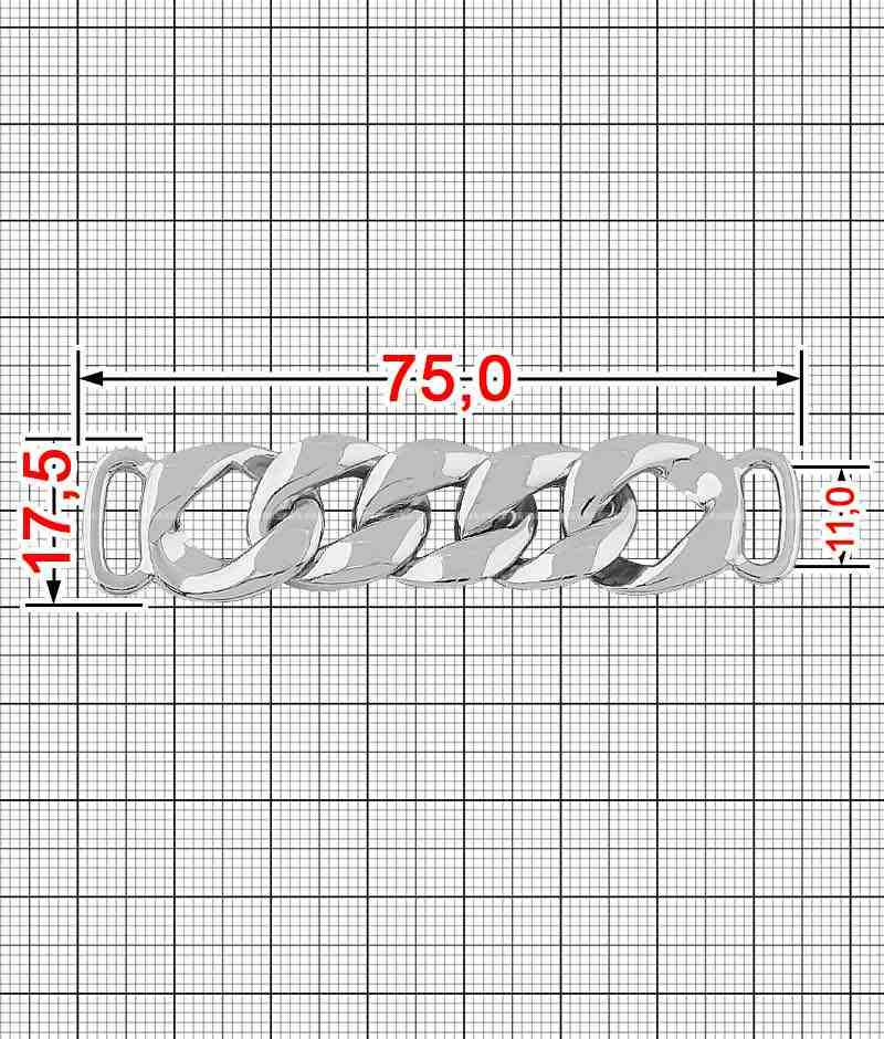 Ланцюжок K.FM-2013-11 (57754)