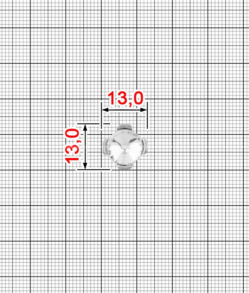 Декор Средний A.FMA-3318