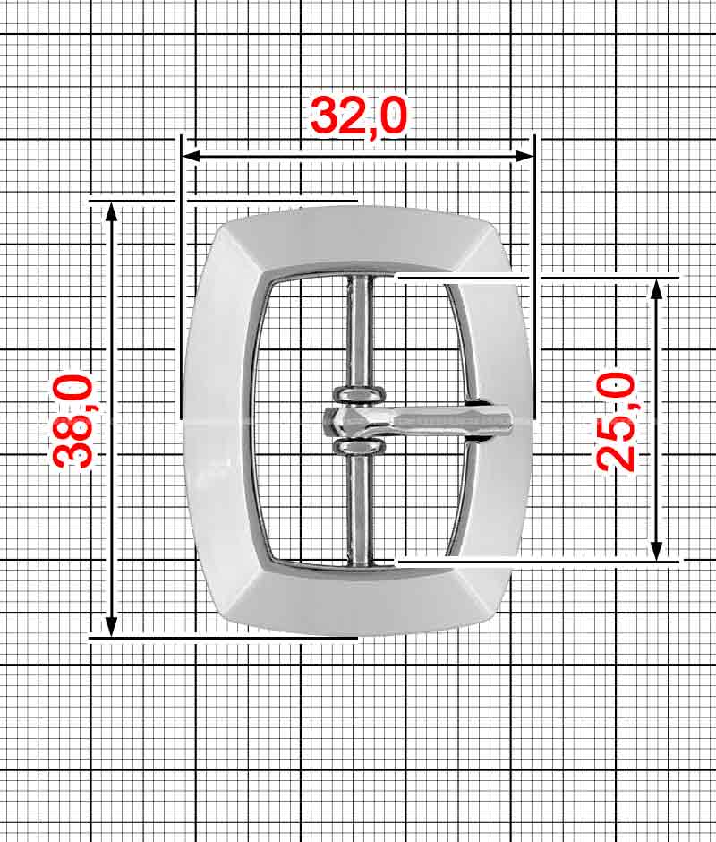 Tongue buckle K.FM-0144