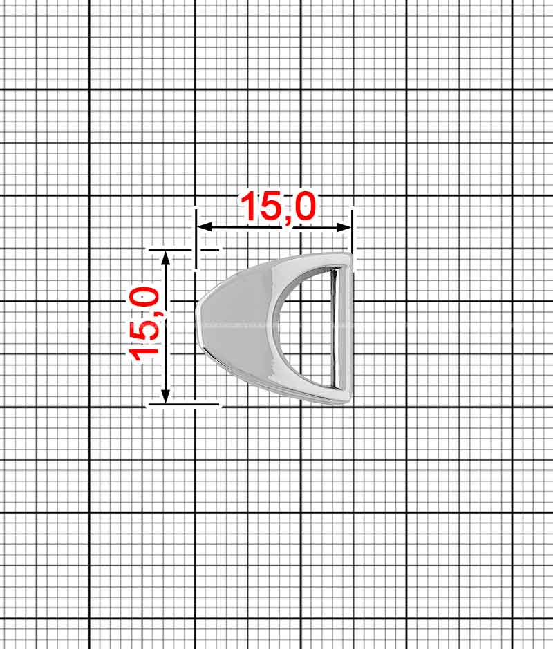 Петля обувная A.GM-0021