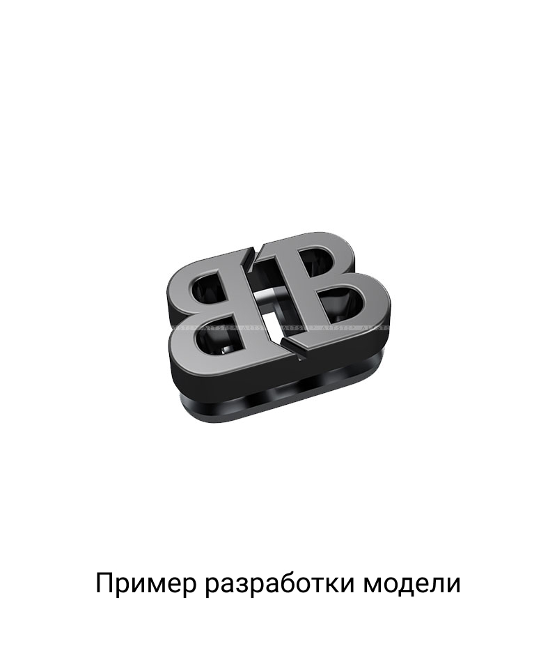 Декор с логобрендом Модель 1