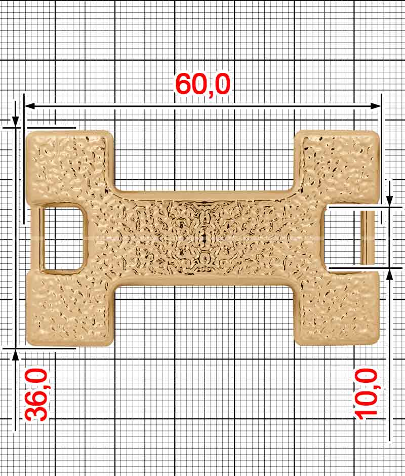 Frame buckle A.FM-2283