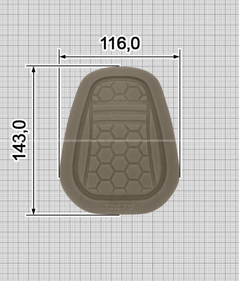 Накладка на наколінник тактичний Tactic Defense А.FP-555-AC ТЕП