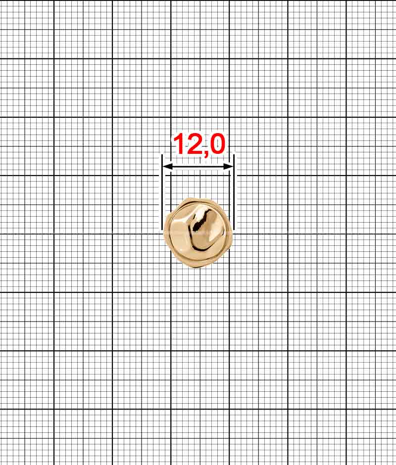 Ґудзик K.FM-4307-12