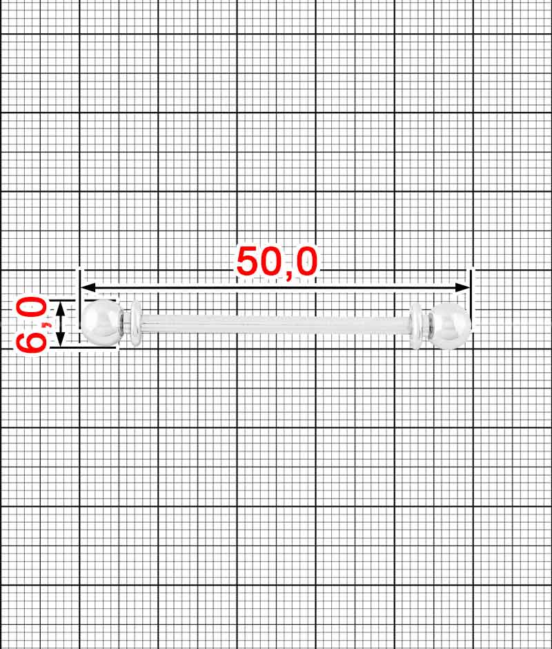 Штанга K.FM-3662-35 (22394)