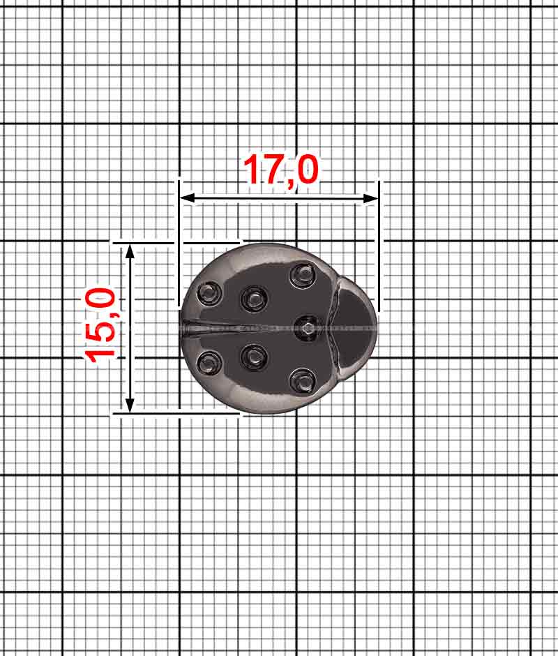 Декор Божа корівка A.FM-3182