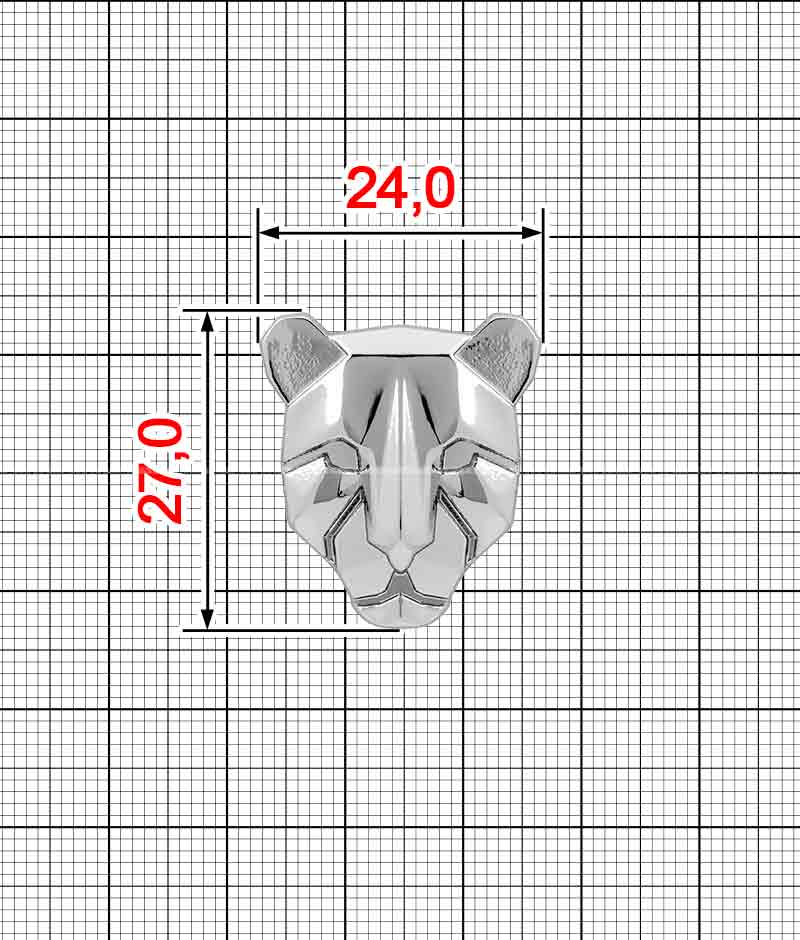 Декор леопард K.FMA-4077 (71012)