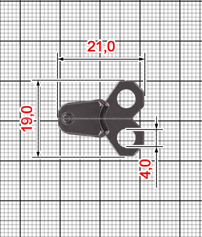 Петля взуттєва K.GM-0074 (60026)