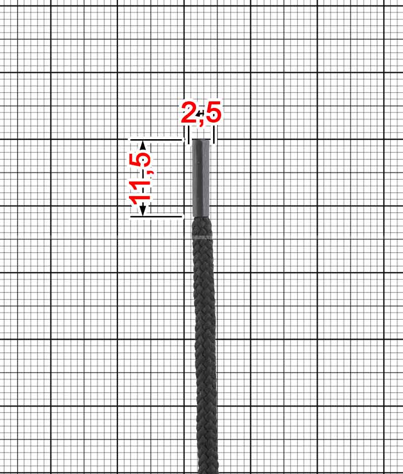 Шнурок круглий (ET) T.3 мм