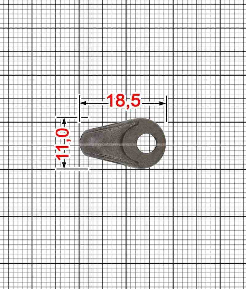 Петля взуттєва A.GM-004