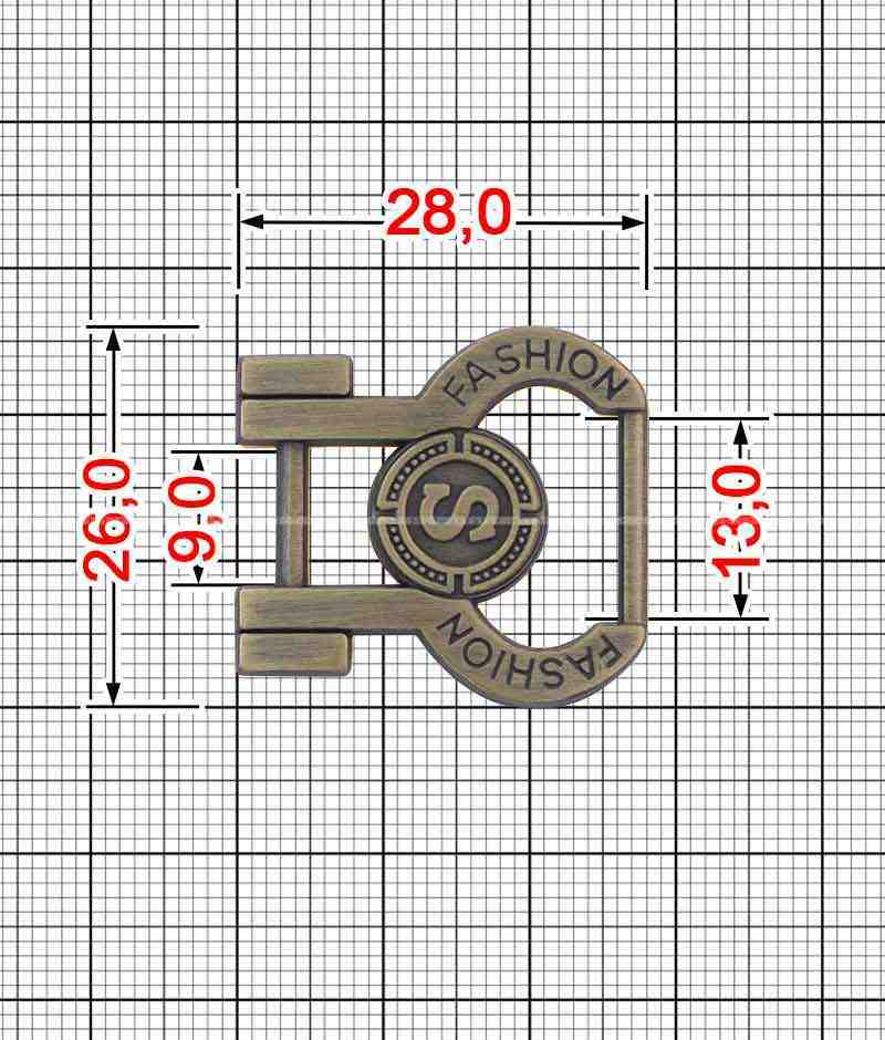 Buckles K.FM-2012 (57628)