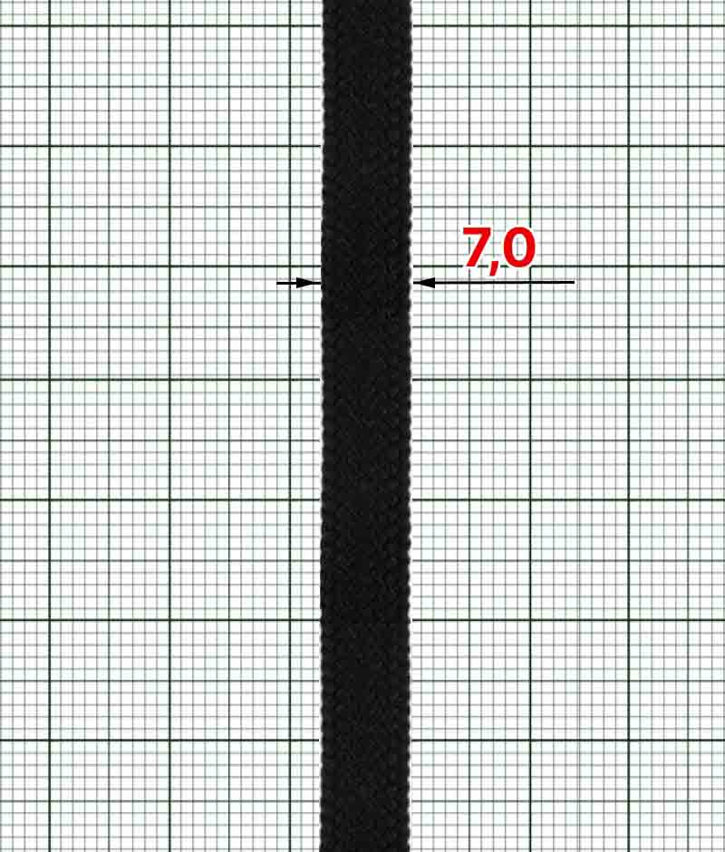 Шнурок плоский СтГ (6644) 9 мм